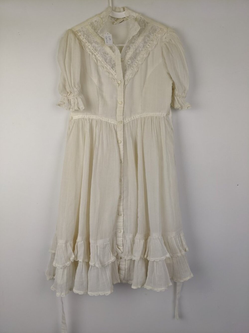 Gunne Sax Jeunes Filles Dress Jessica Girl Size 4/6 Prairie Cottagecore Vintage